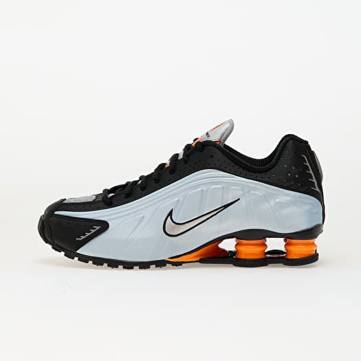Nike W Shox R4 Blue Tint/ Metallic Silver-Total Orange