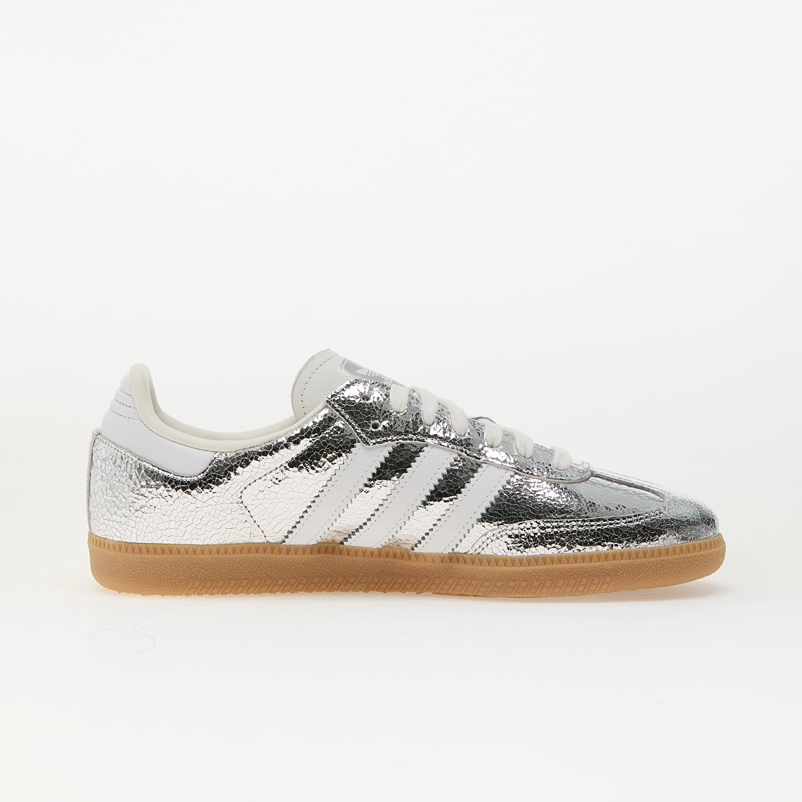 Sapatos de mulher adidas Samba Og W Silver Metallic/ Ftw White/ Core White