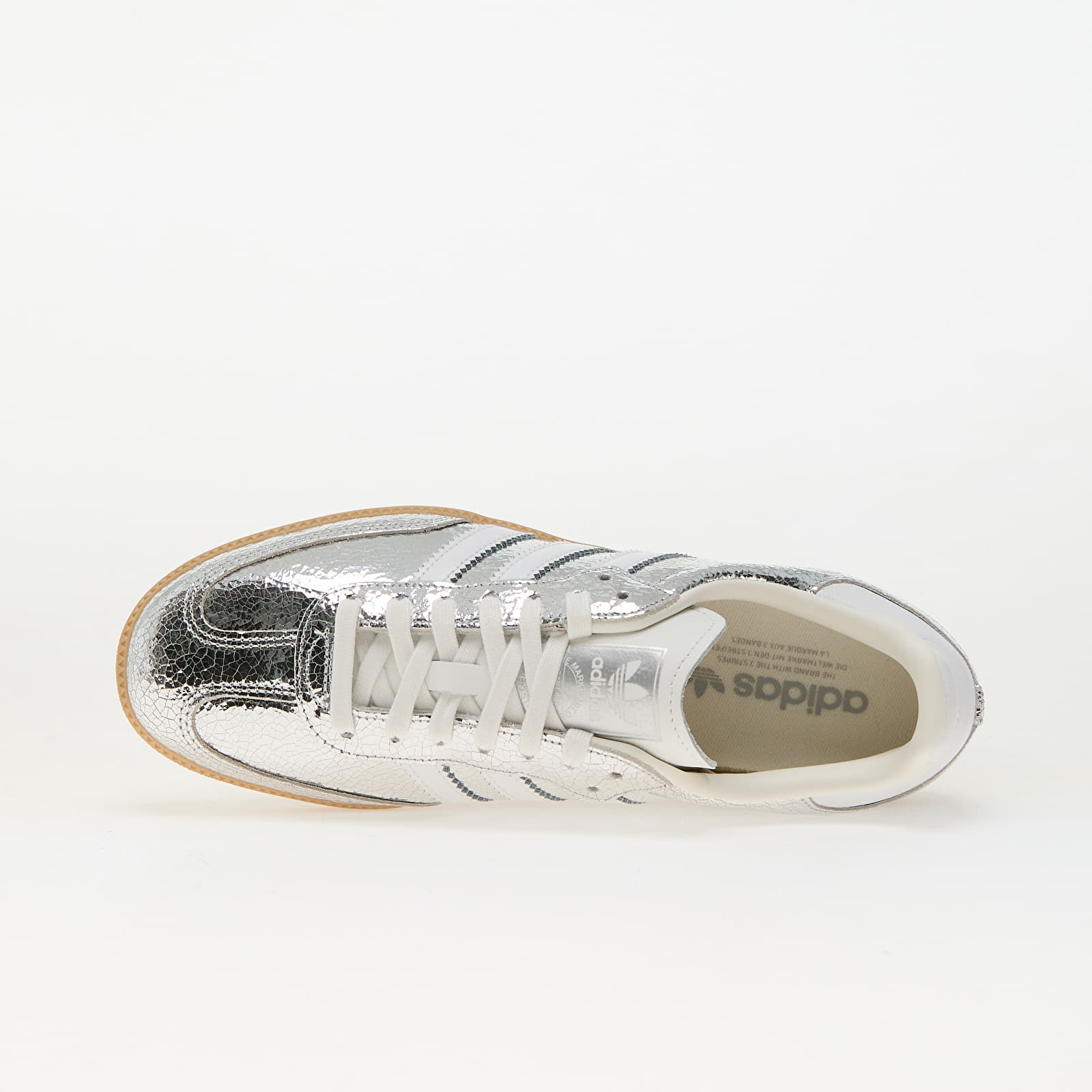 Sapatos de mulher adidas Samba Og W Silver Metallic/ Ftw White/ Core White