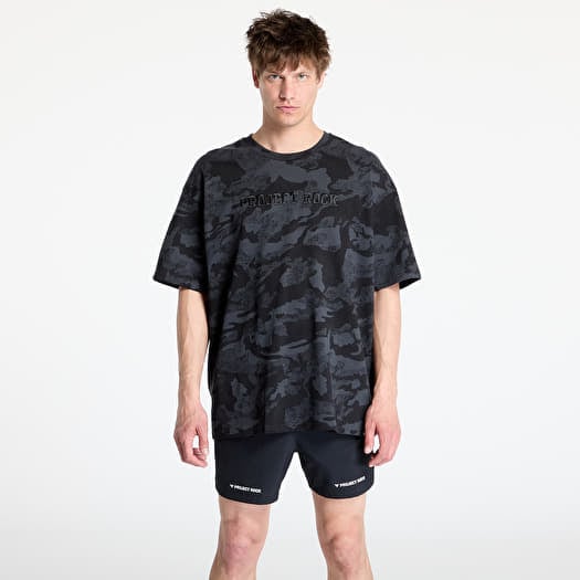 Majica Under Armour Project Rock All Over Print T-shirt Black