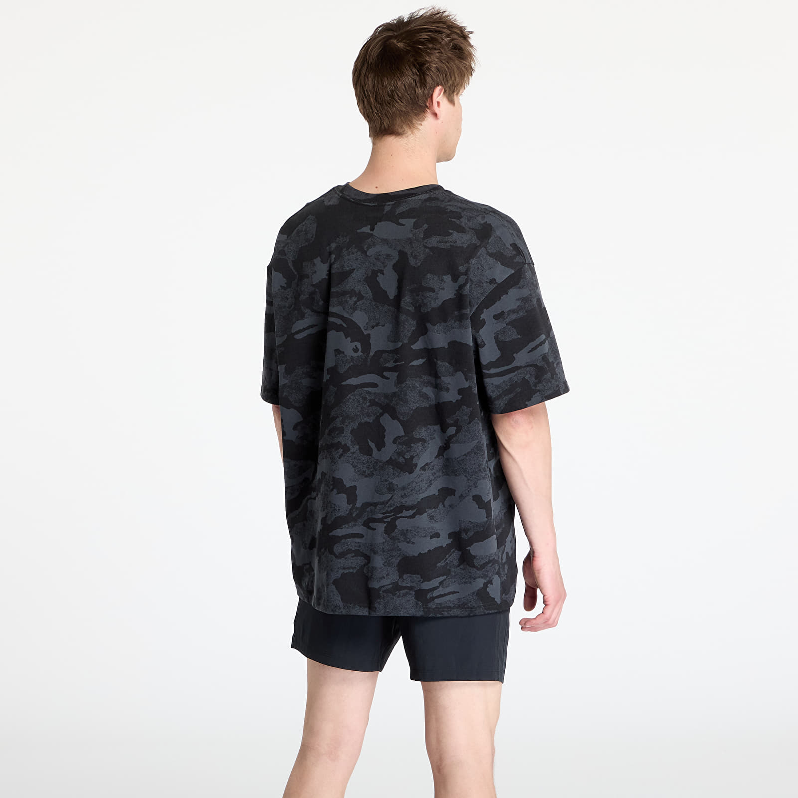 Tricouri bărbați Under Armour Project Rock All Over Print T-shirt Black