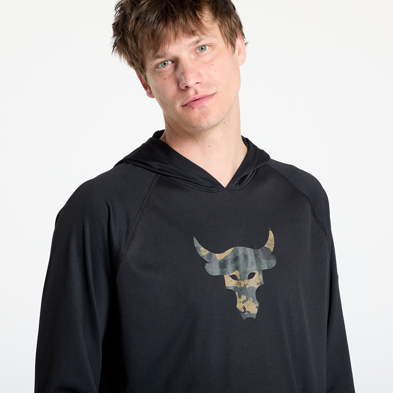 Vīriešu kapuces Under Armour Project Rock Isochill HD Black
