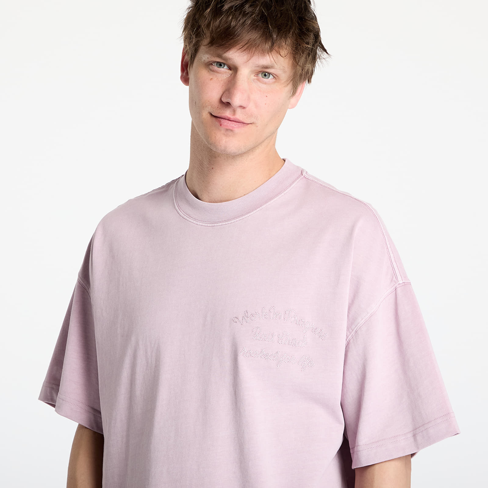Férfi pólok Carhartt WIP S/S Bait Shack T-Shirt UNISEX Hortensia