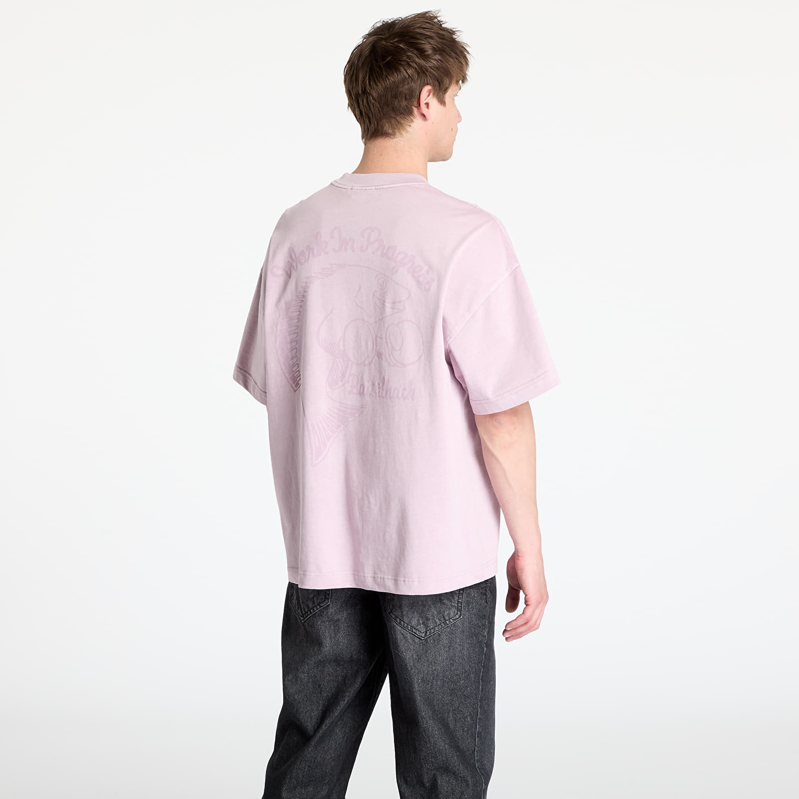 Férfi pólok Carhartt WIP S/S Bait Shack T-Shirt UNISEX Hortensia