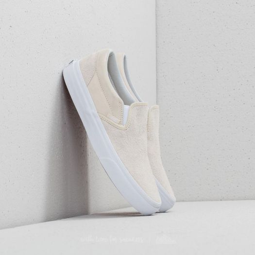 Hairy suede classic slip on vans top
