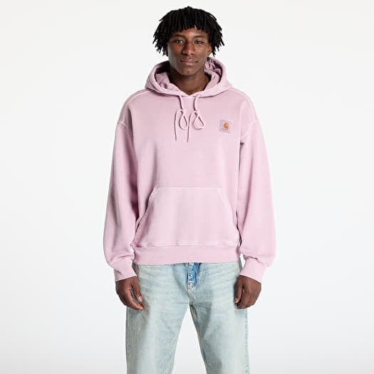 Carhartt WIP Hooded Nelson Sweat UNISEX Hortensia Garment Dyed