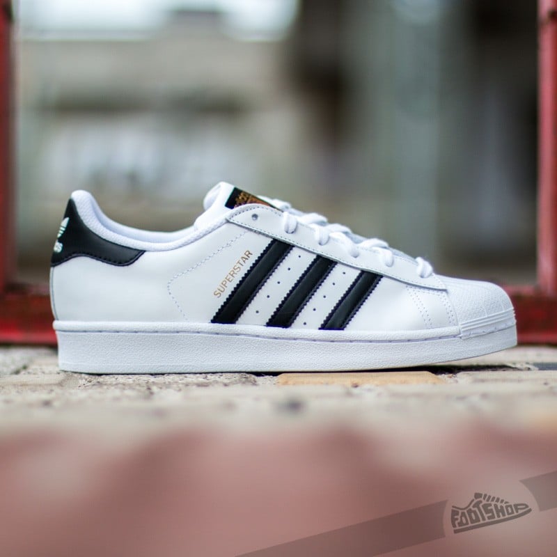 Čevlji adidas Superstar J White/ Black Stripes