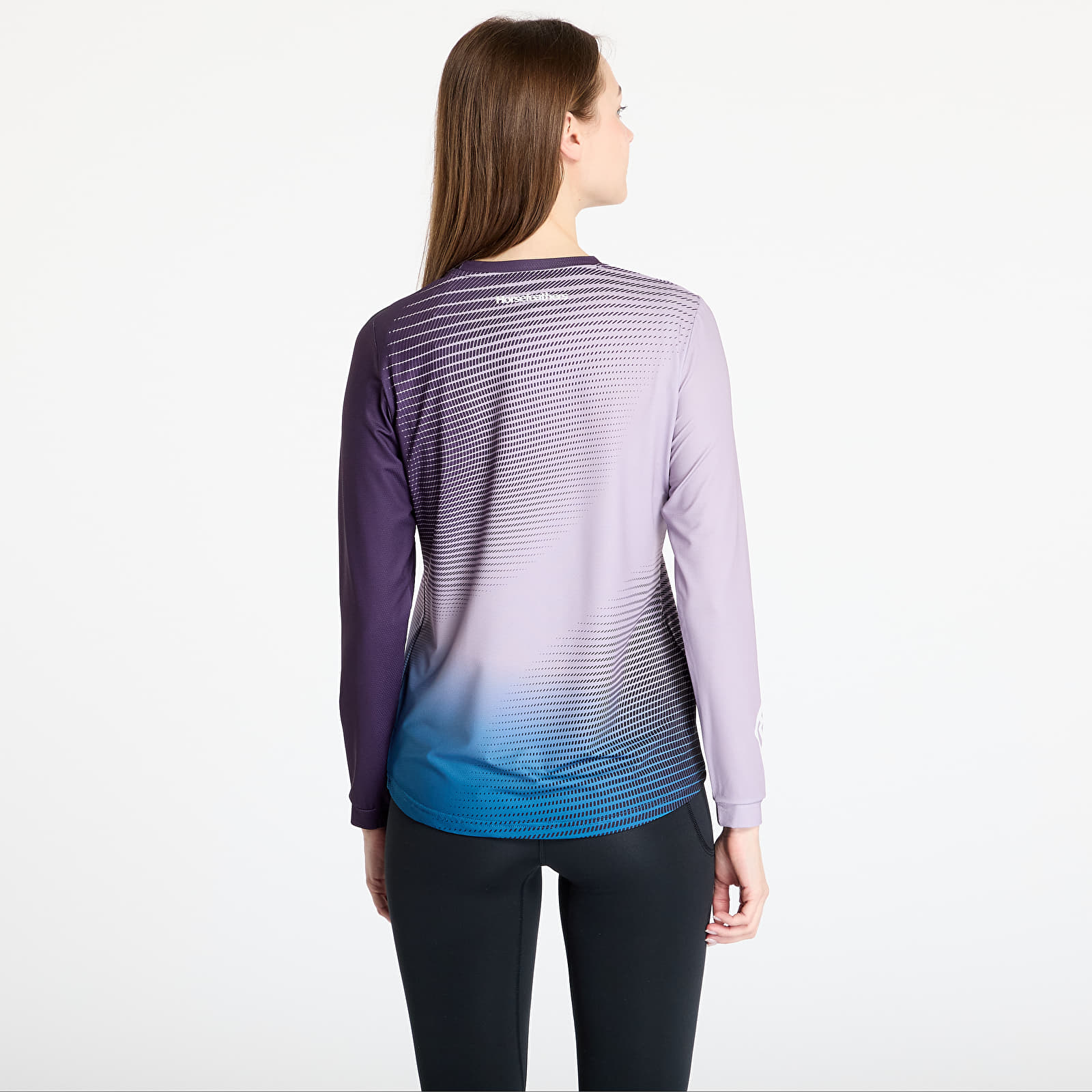T-särgid Horsefeathers W Quantum Ls Bike Jersey Iris Fade Out