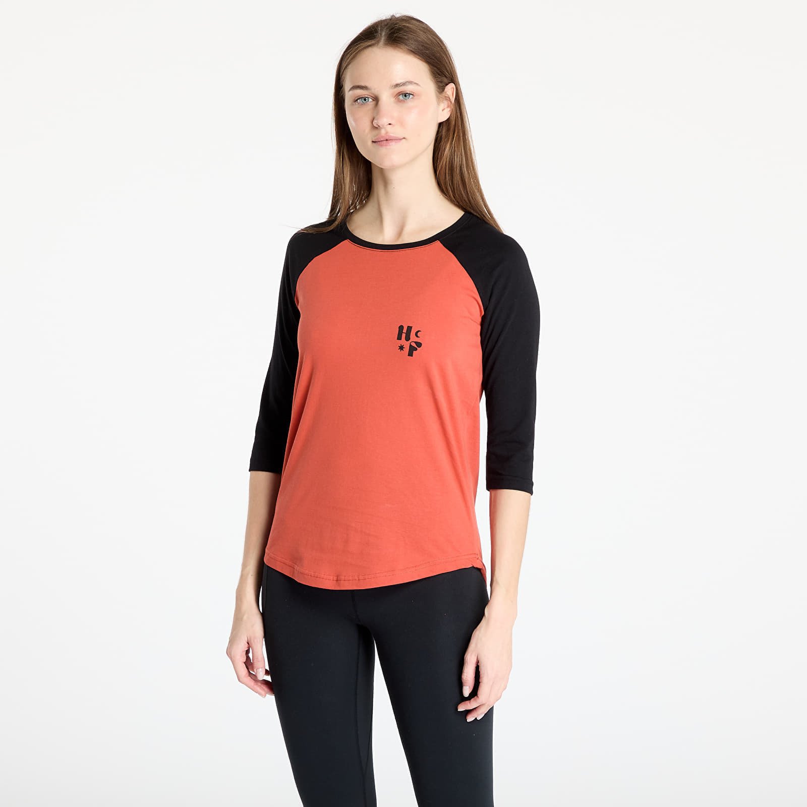 Tricou Horsefeathers Kirby Top Ginger/ Black L