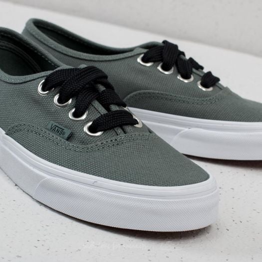 Women s shoes Vans Authentic Oversized Lace Silver Pine True White Footshop