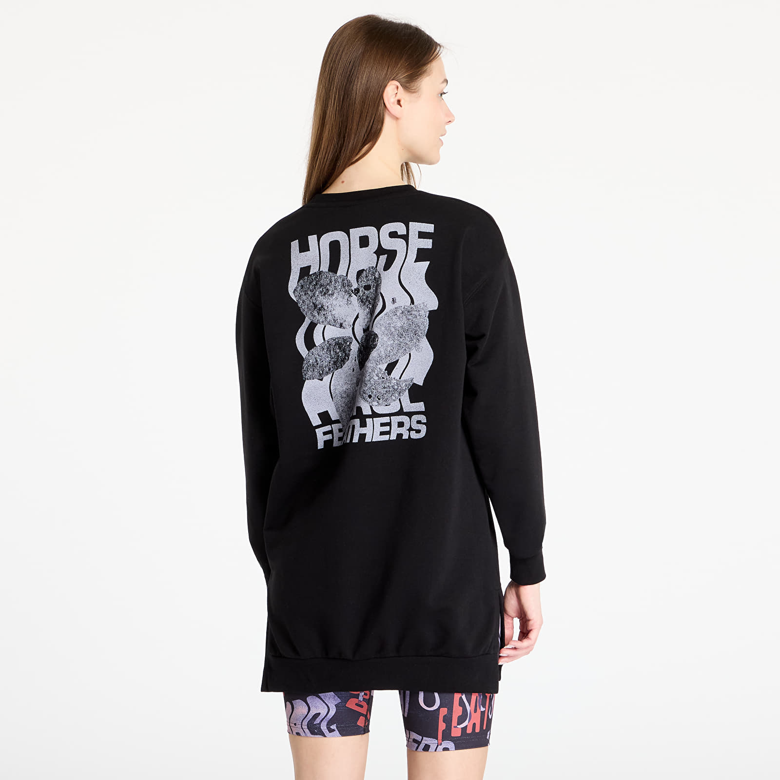 Mikiny Horsefeathers Qiana Sweatshirt Black