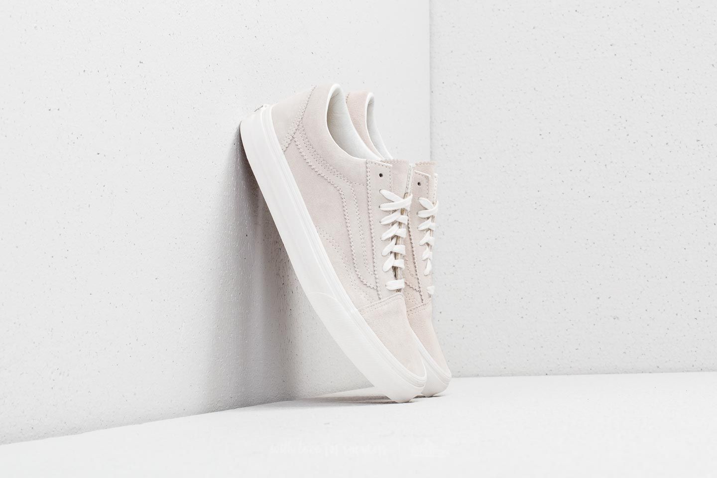 Damen Sneaker und Schuhe Vans Old Skool (Pinked Suede) Silver Lining