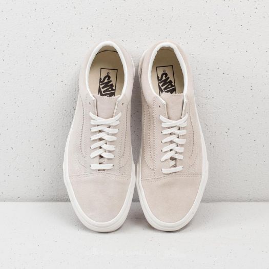 Women s shoes Vans Old Skool Pinked Suede Silver Lining Footshop