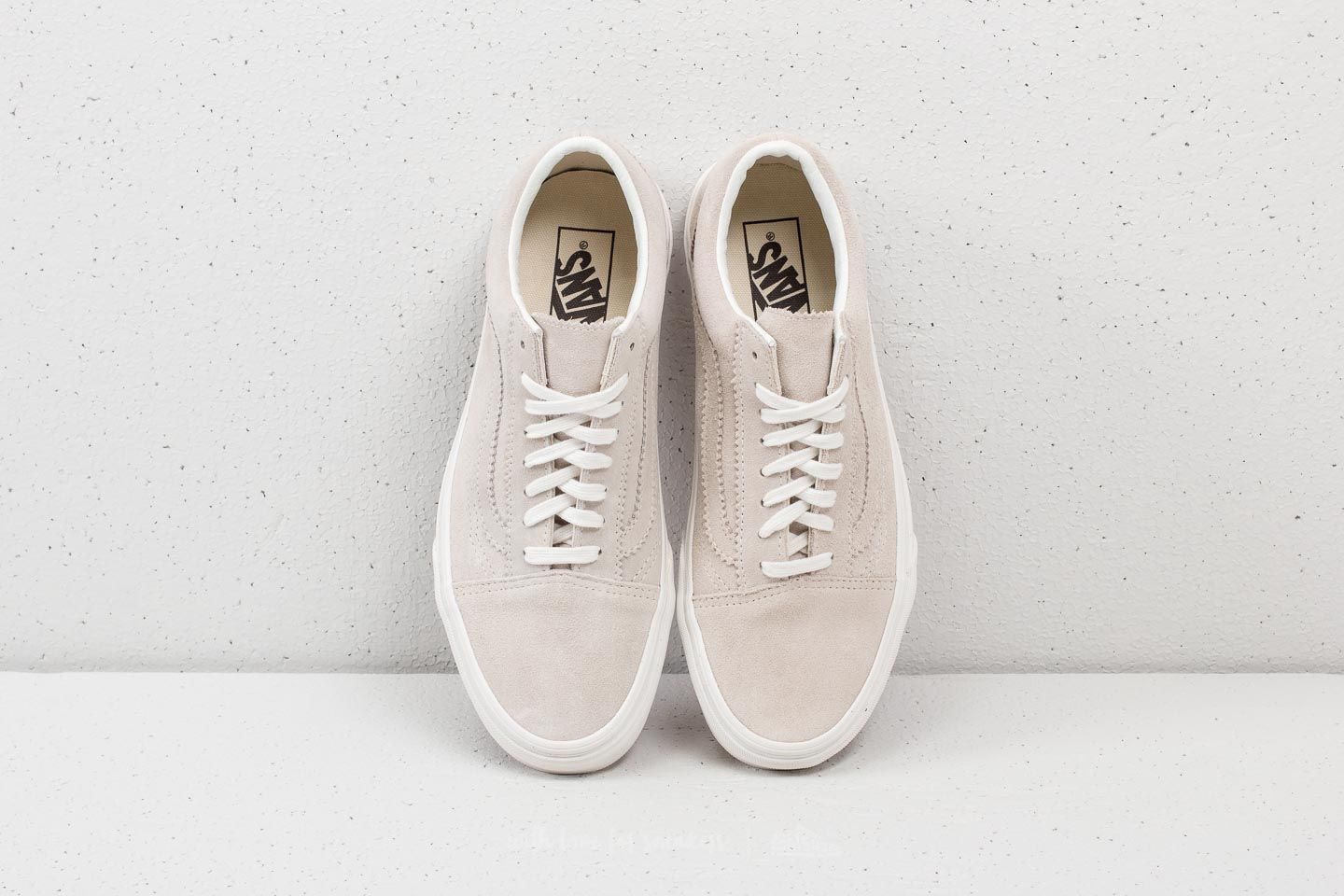 Vans old skool silver lining true white 2025