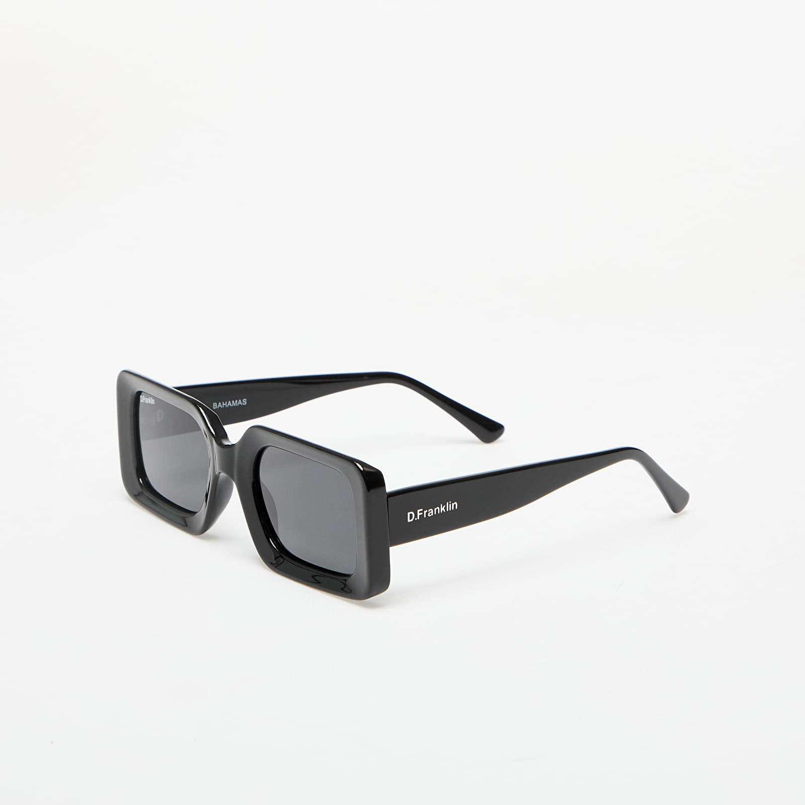 Lunettes de soleil pour hommes D.Franklin Bahamas Sunglasses Shiny Black/ Smoke