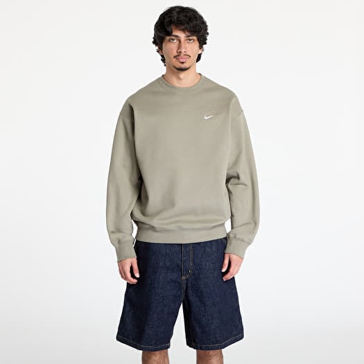 Nike Solo Swoosh Men's Fleece Crew Light Army/ White