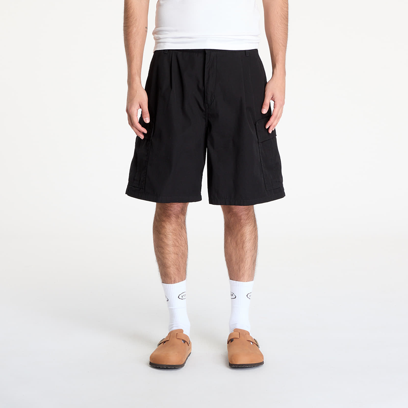 Shorts Carhartt WIP Cole Cargo Short Black Rinsed 29