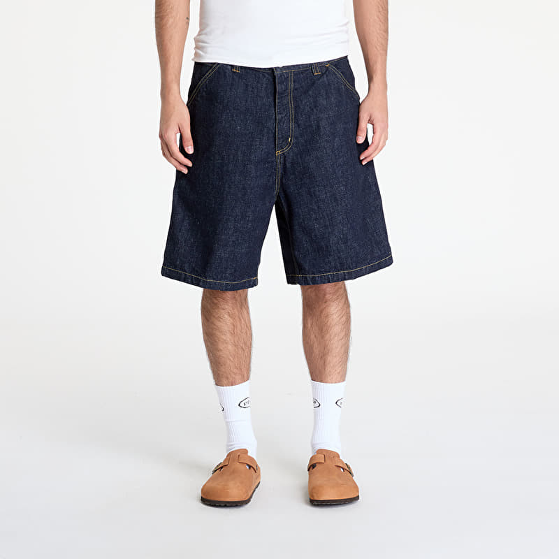 Carhartt WIP OG Single Knee Short Blue Rinsed