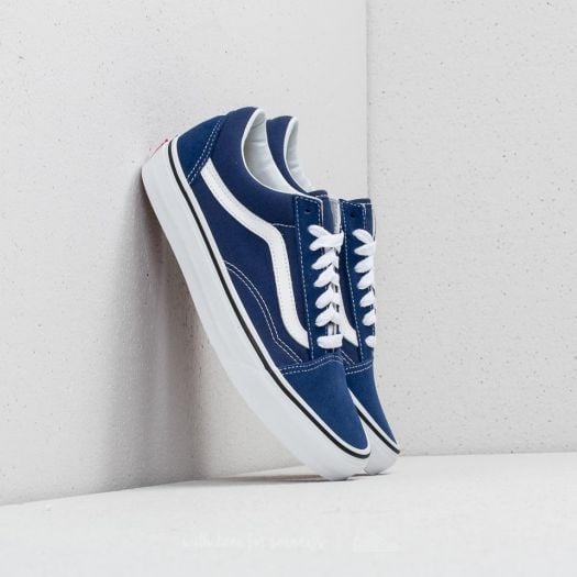 Vans old skool blu sale