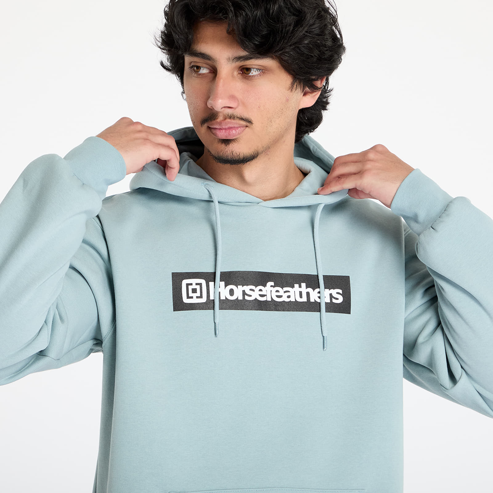 Hanorace Horsefeathers Drown Sweatshirt Blue Haze