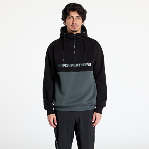 Horsefeathers Fulton Sweatshirt Black/ Gray
