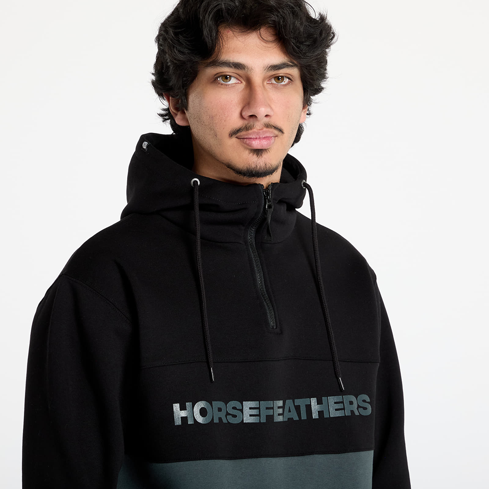 Hoodies and sweatshirts  Horsefeathers Fulton Sweatshirt Black/ Gray