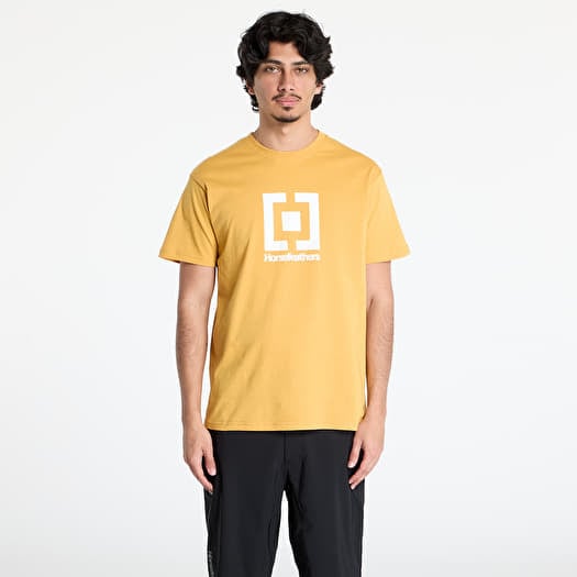 Marškinėliai Horsefeathers Base T-Shirt Honey