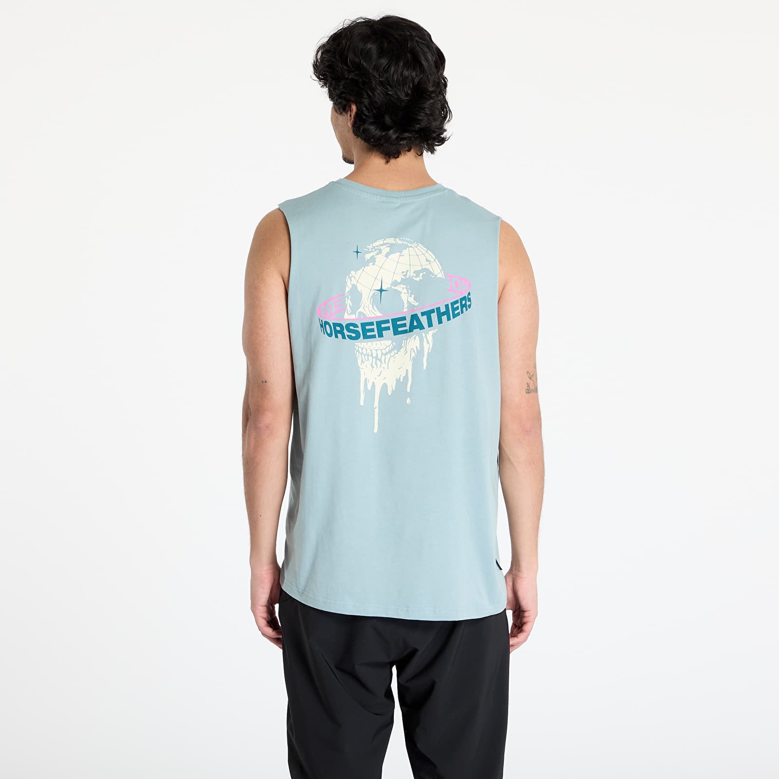 Vestes Horsefeathers Orbit Tank Blue Haze