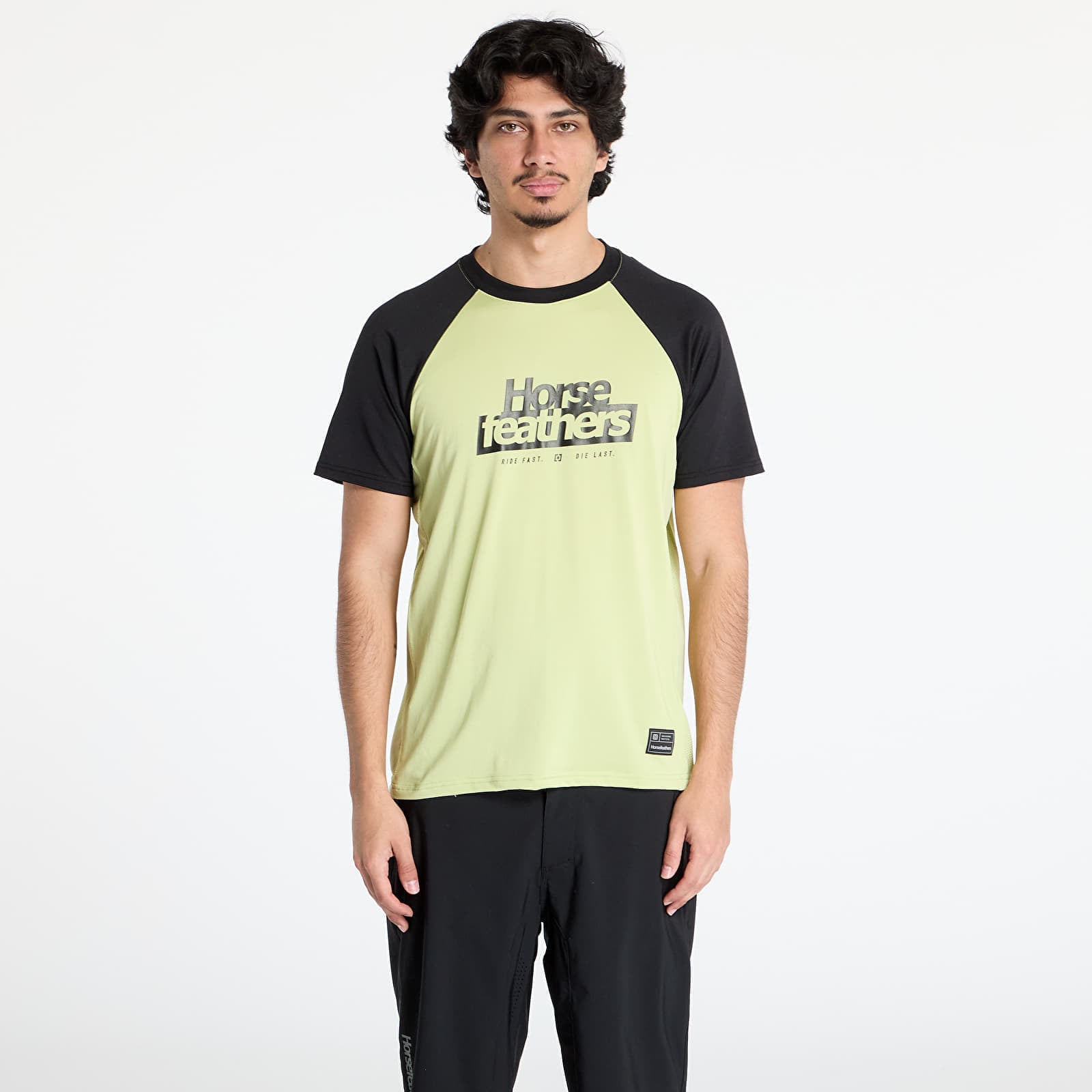 Tricou Horsefeathers Spike Bike Jersey Nile/ Black M