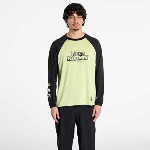 Marškinėliai Horsefeathers Spike Long Sleeve Bike Jersey Nile/ Black