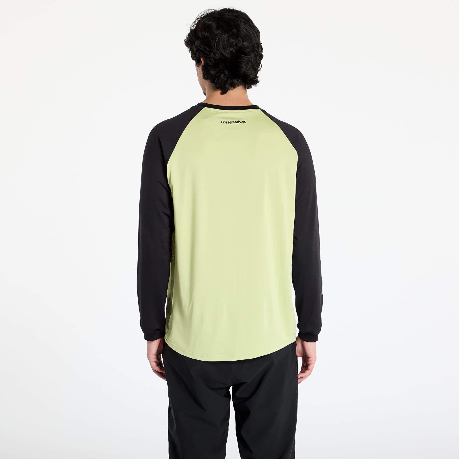 T-shirts Horsefeathers Spike Long Sleeve Bike Jersey Nile/ Black