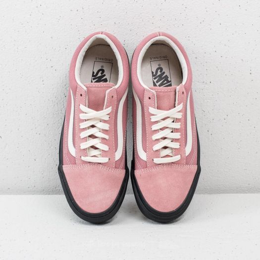 Pink vans with roses sales