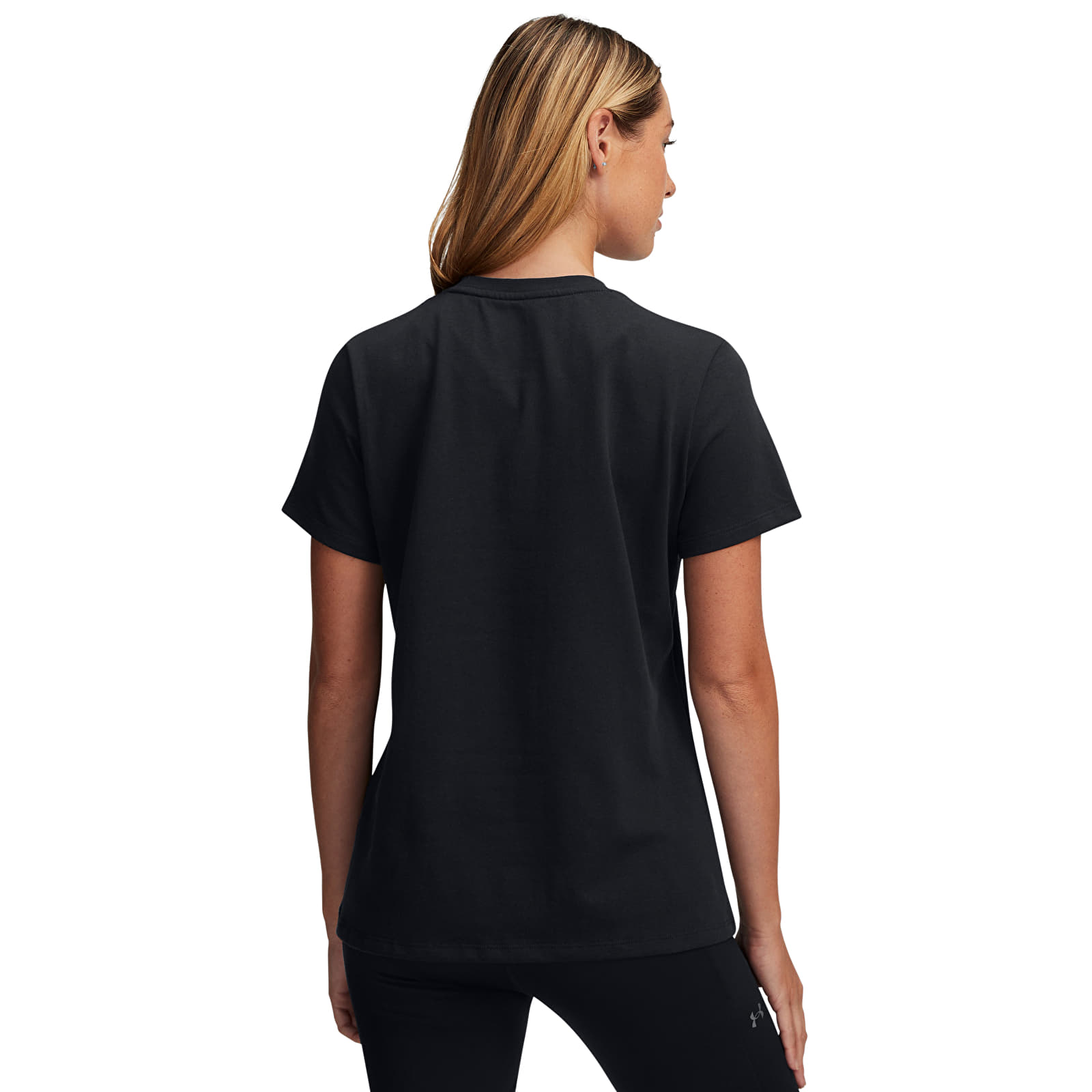 Жіночі футболки Under Armour HWT BRANDED CORE SS Tee Black/ Black