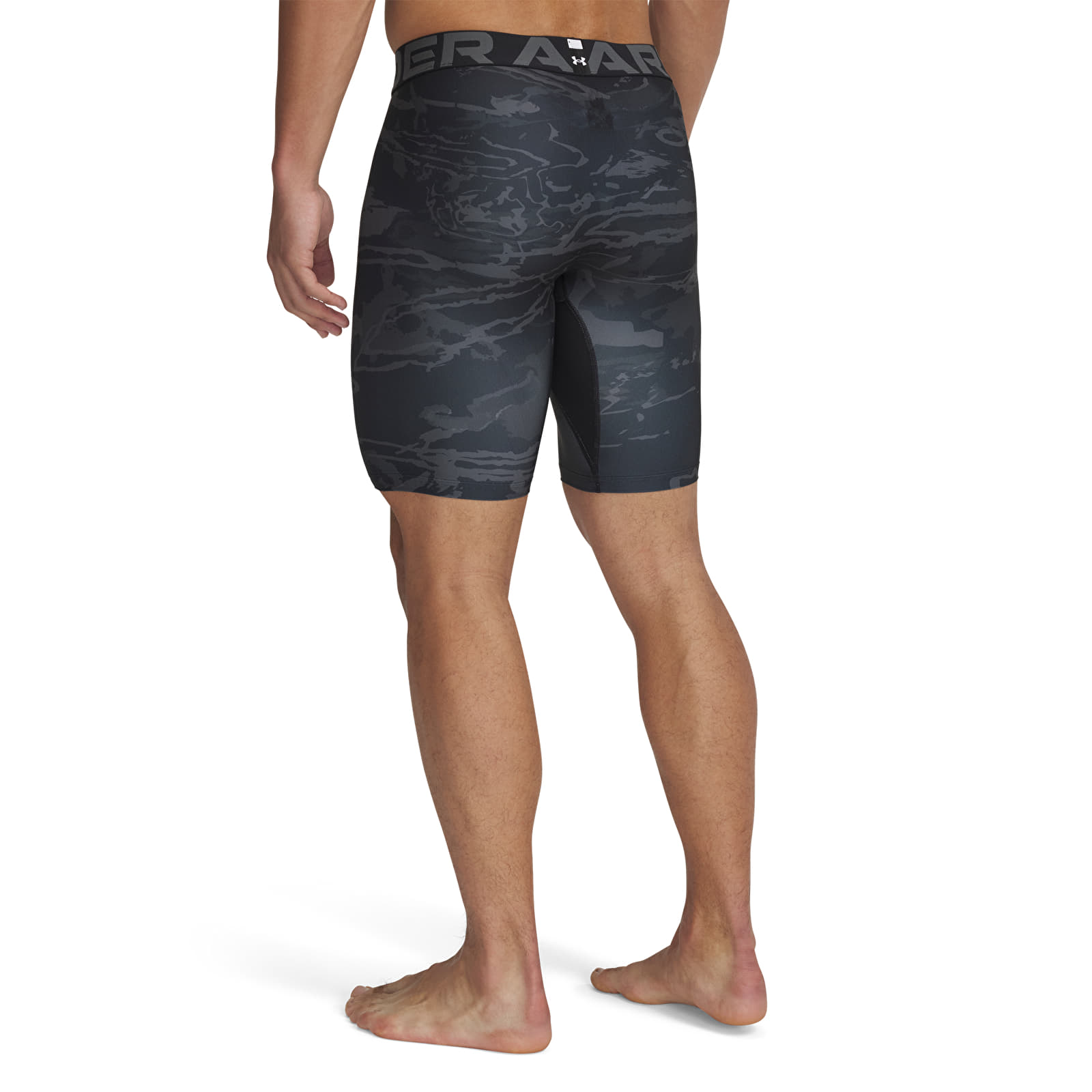 Чоловічі шорти Under Armour HG Armour Printed Lg Sts Black/ White