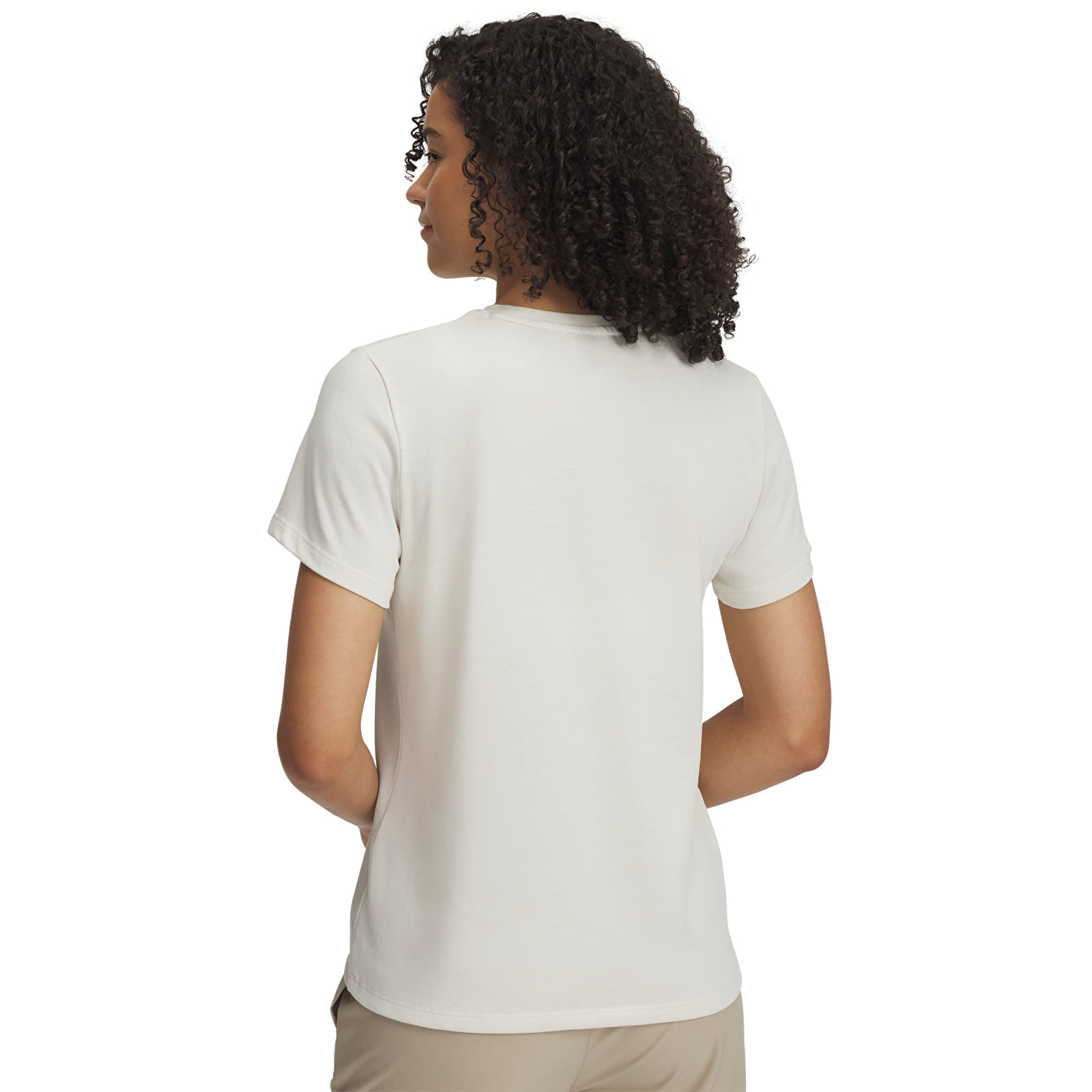 Жіночі футболки Under Armour HWT BRANDED CORE SS Tee Stone/ Stone