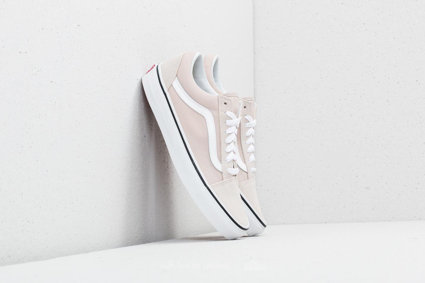 Vans old skool silver lining & true white womens shoes cheap