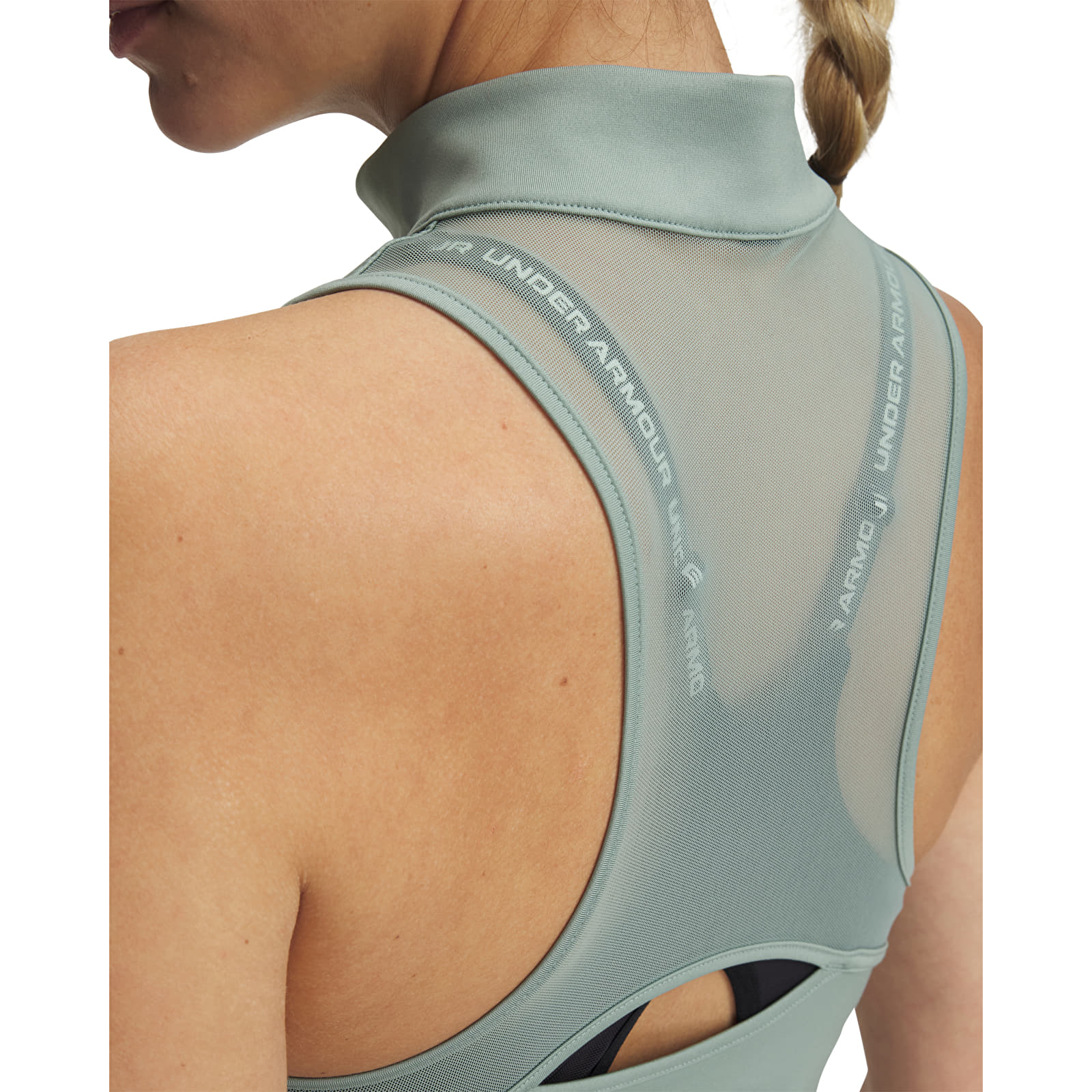 Topy Under Armour Vanish Elite Vent Tank Silica Green/ Iridescent