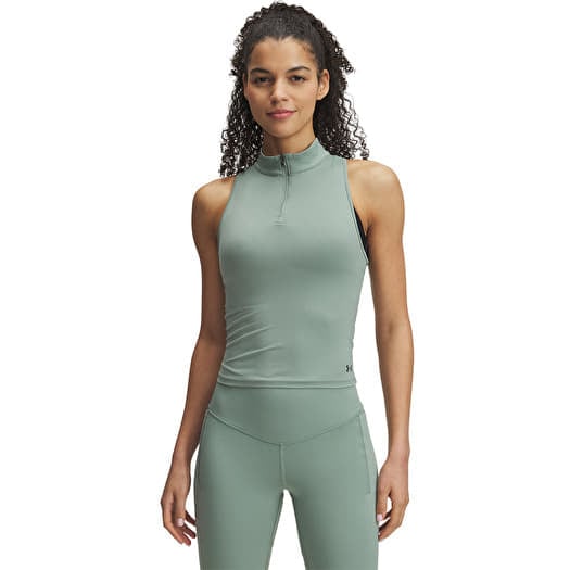 Under Armour Vanish Elite Vent Tank Silica Green/ Iridescent
