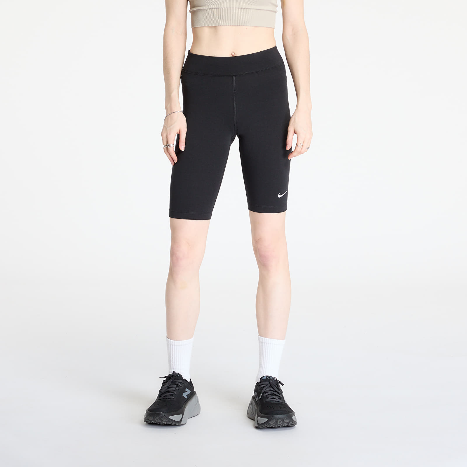 Shortsit Nike Sportswear Women's Bike Shorts Black/ White