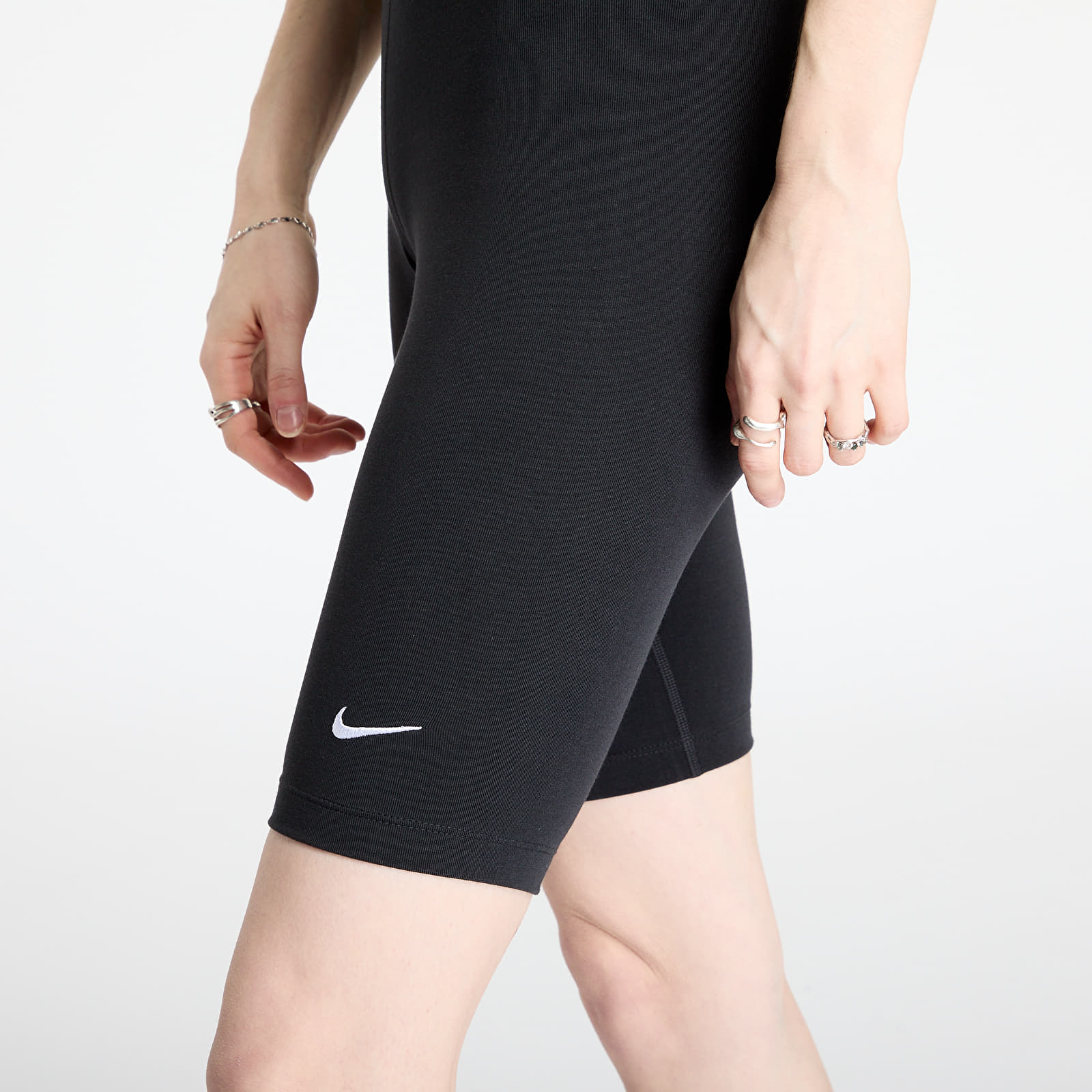 Shortsit Nike Sportswear Women's Bike Shorts Black/ White
