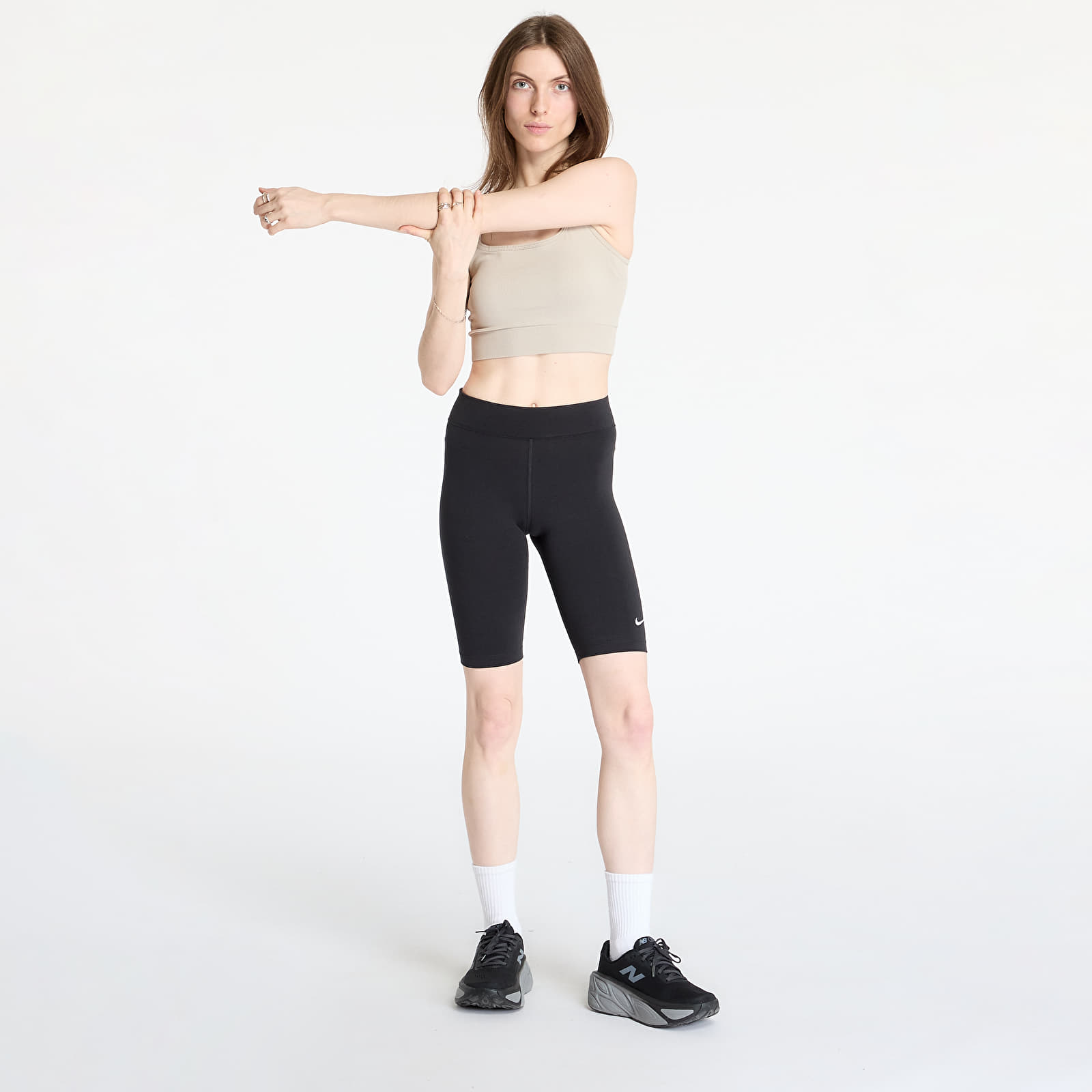 Shortsit Nike Sportswear Women's Bike Shorts Black/ White
