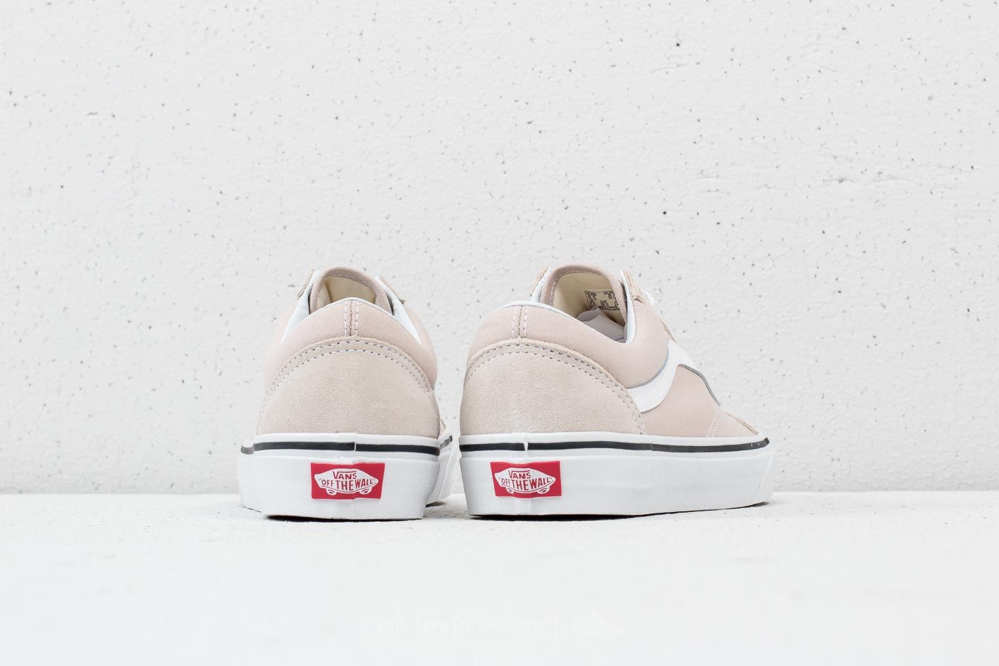 Vans old skool silver lining & true white womens shoes sales