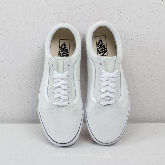 Blue flower true white vans new arrivals