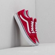 Vans old skool crimson true white best sale