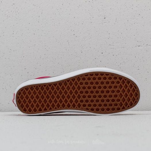 Vans old skool crimson & true shop white shoes