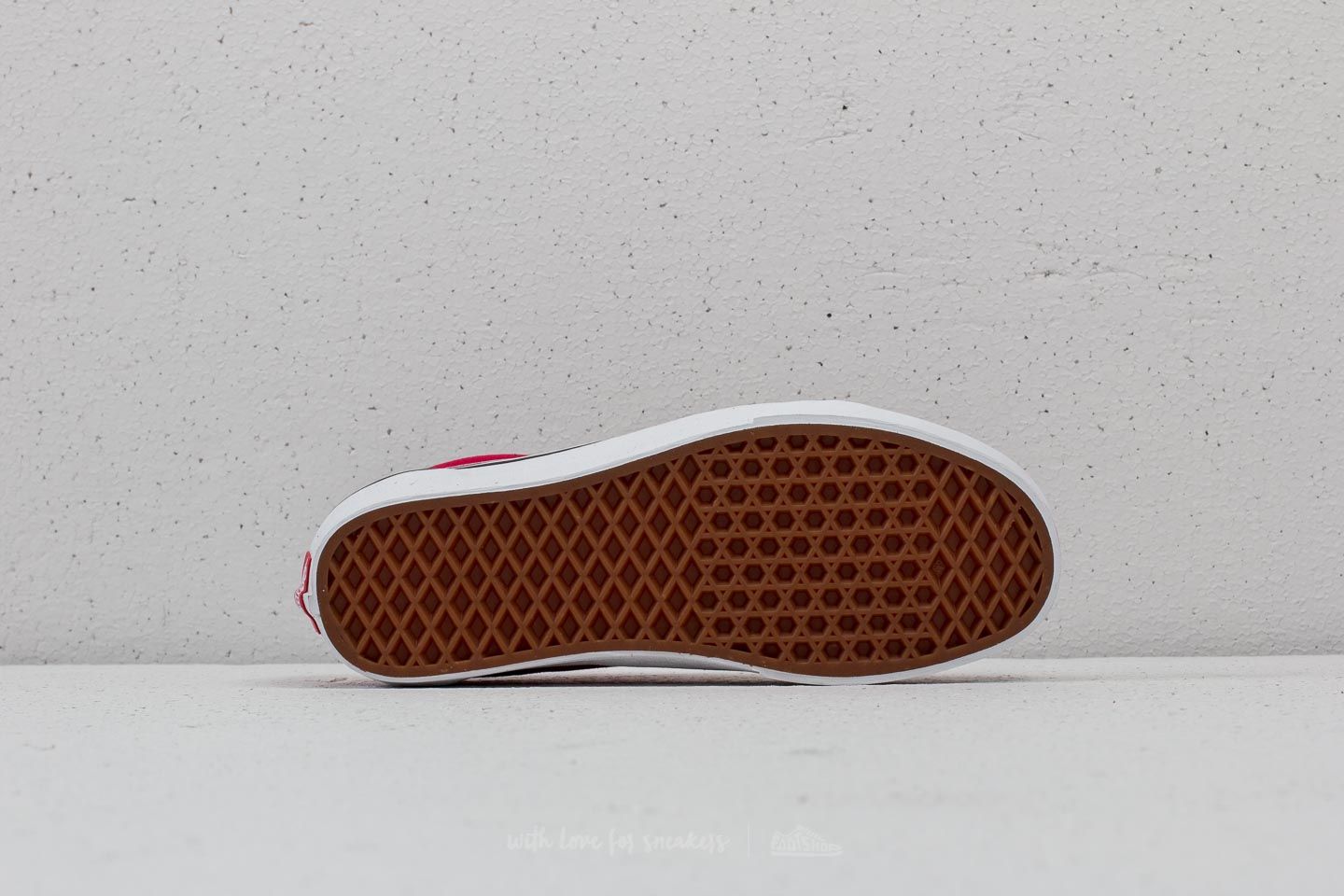 Herren Sneaker und Schuhe Vans Old Skool Crimson True White