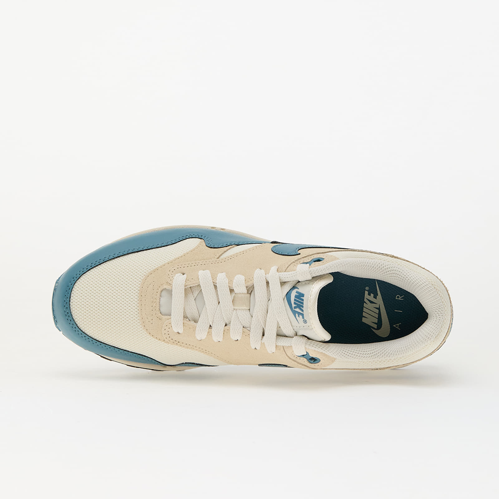 Încălțăminte și sneakerși pentru bărbați Nike Air Max 1 Essential Soft Pearl/ Smokey Blue-Lt Khaki-Black