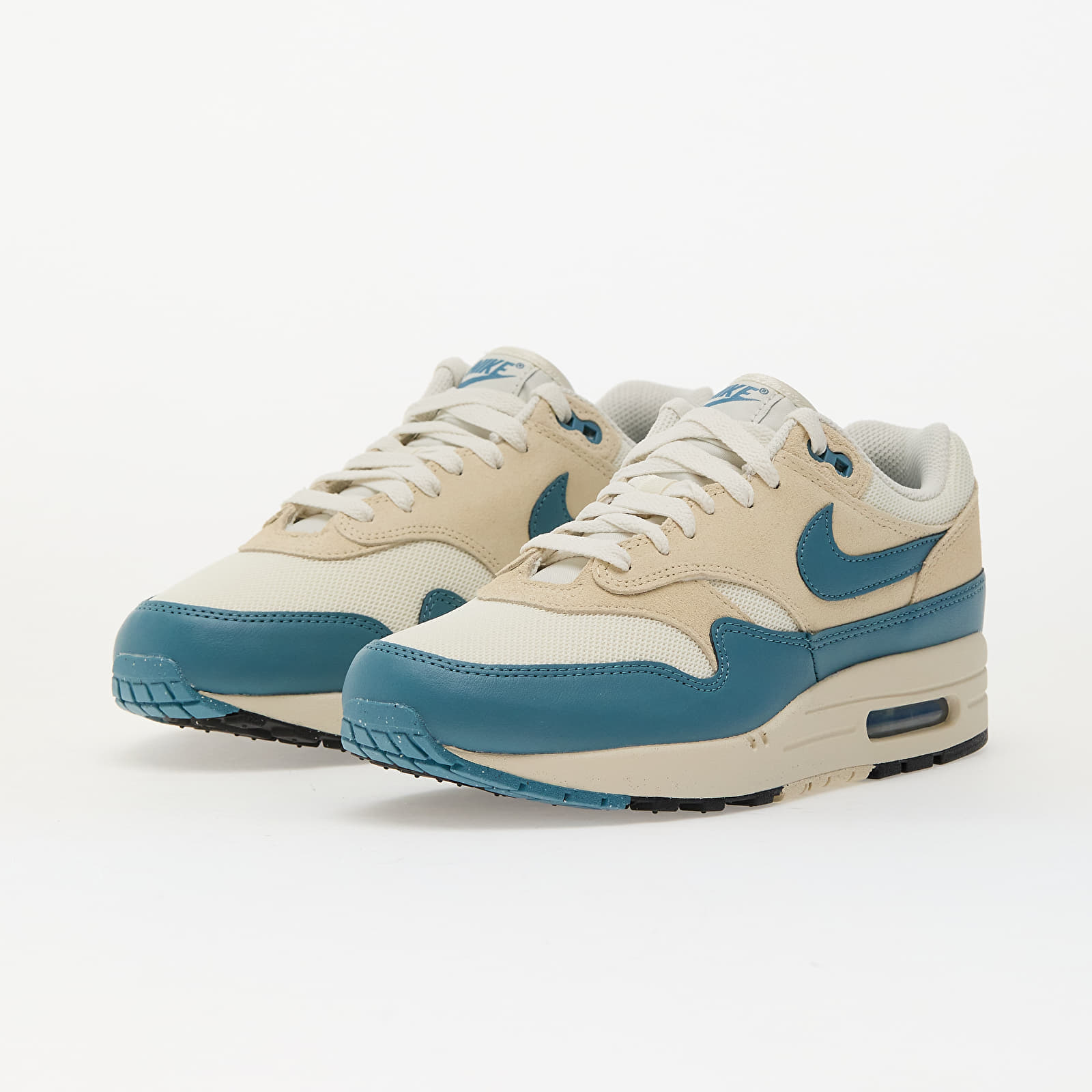 Încălțăminte și sneakerși pentru bărbați Nike Air Max 1 Essential Soft Pearl/ Smokey Blue-Lt Khaki-Black