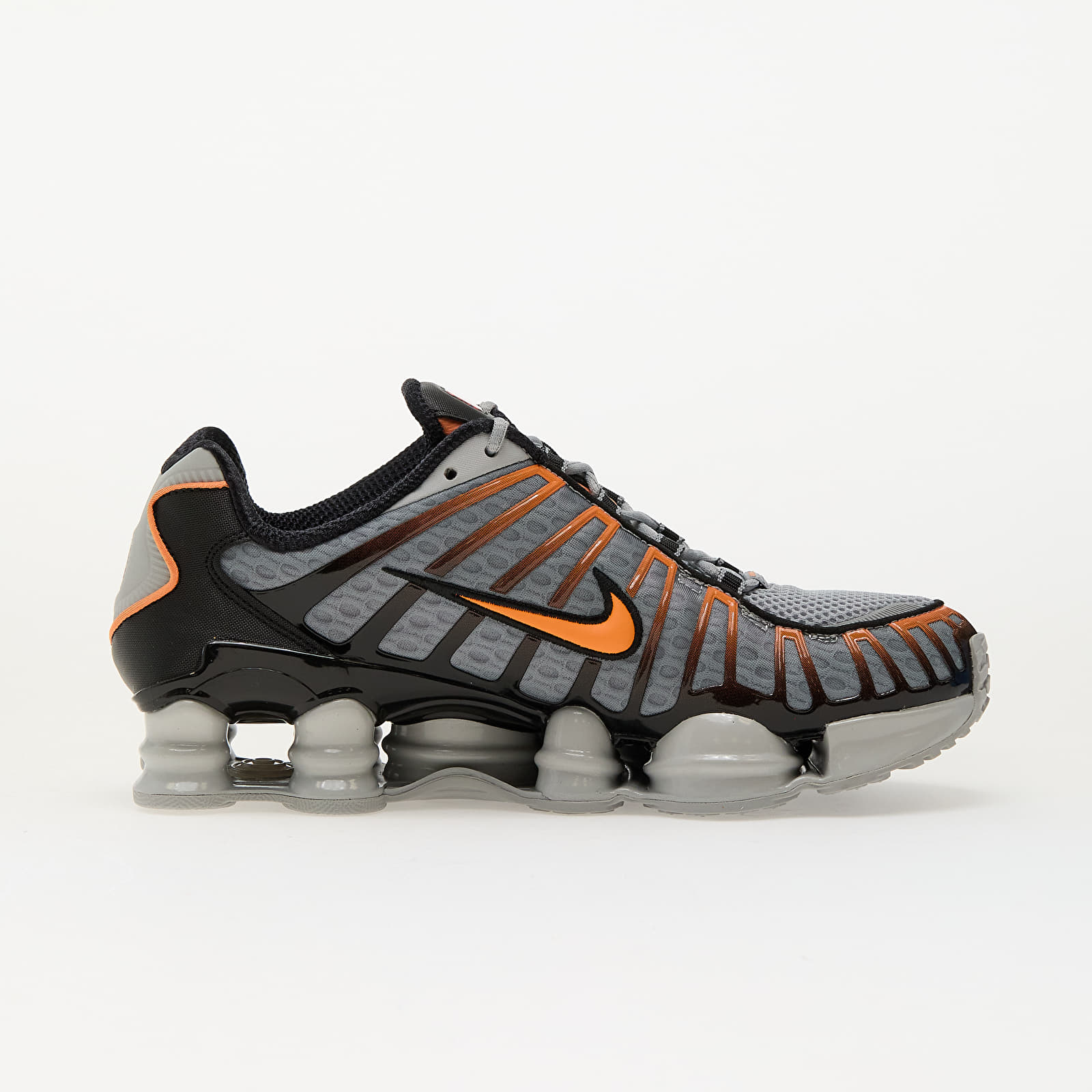Pánske tenisky a topánky Nike Shox Tl Lt Smoke Grey/ Bright Mandarin-Black