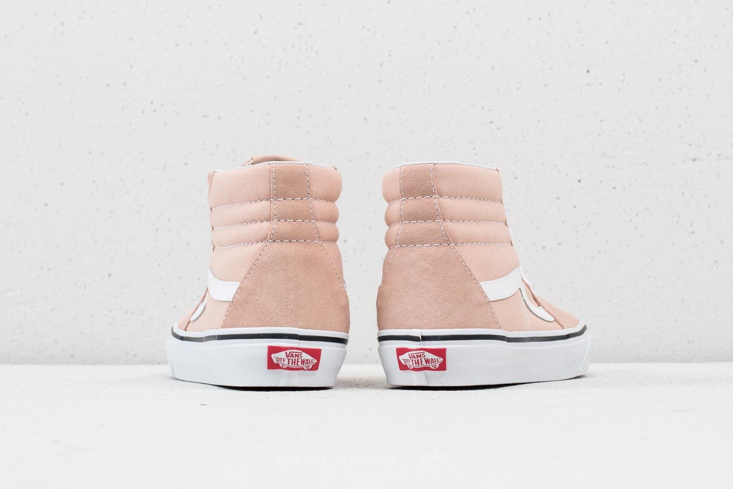 Vans sk8 hi frappe true white deals